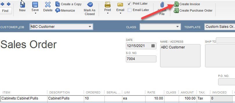 Backorders in QuickBooks 7 QuickBooks Sales Orders Fort Worth Dallas Keller Southlake