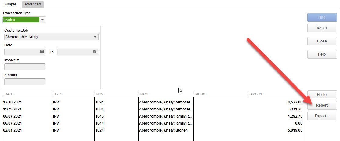 search-for-customer-invoices