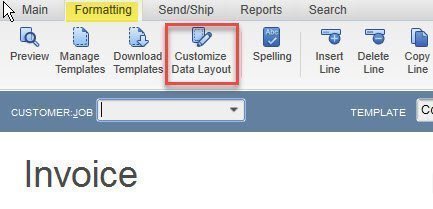 Custom Fields in QuickBooks 7 Customize Data Layout Shirts