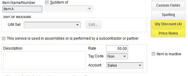 Quantity Discounts in QuickBooks Enterprise 3 Quantity Discounts in QuickBooks Enterprise