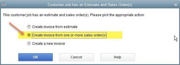 Sales Orders in QuickBooks Enterprise