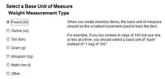 Units of Measure in QuickBooks 8 Units of Measure in QuickBooks
