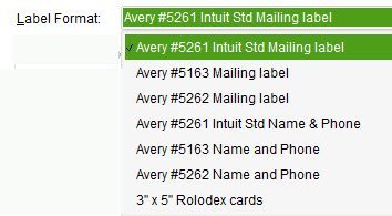 Print Barcode Labels in QuickBooks Enterprise 9 Label Format