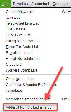 Update Item Prices in QuickBooks 5 Add Edit Multiple Entries