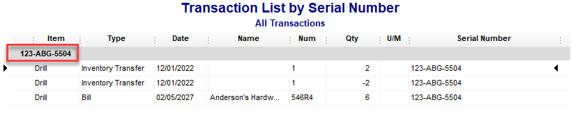 Find Serial Numbers in QuickBooks 7 image 7