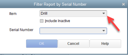 Find Serial Numbers in QuickBooks 5 image 8