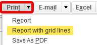 Print QuickBooks Reports with Grid Lines 2 Print QuickBooks Reports with Grid Lines