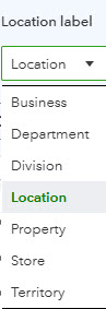 Location Labels