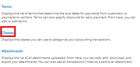 Classes in QuickBooks Online 14 image 19