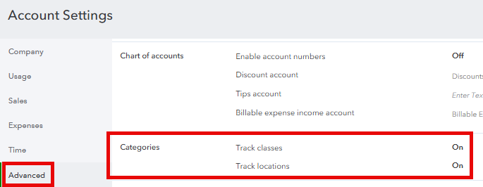 Classes in QuickBooks Online 3 Classes in QuickBooks Online. Turn on classes.