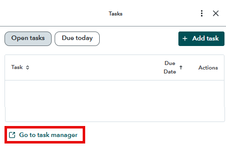 Tasks in Intuit Enterprise Suite 3 image 3